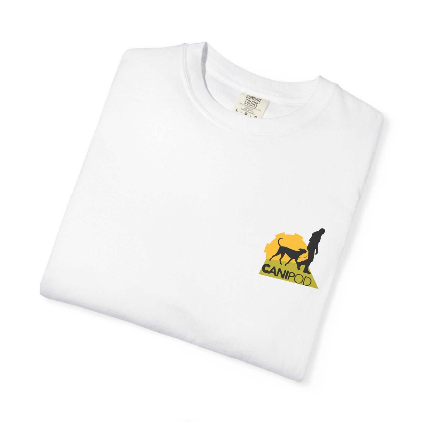 Dog Mom T-Shirt — Paw Heart Graphic Tee (Dog Lover Gift)