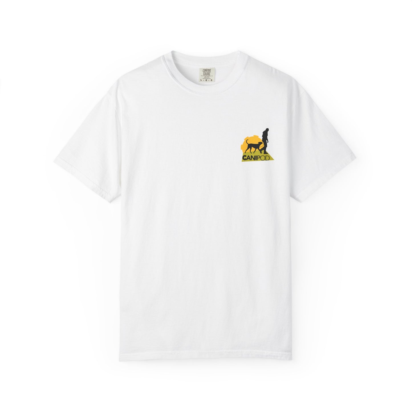 Dog Mom T-Shirt — Paw Heart Graphic Tee (Dog Lover Gift)